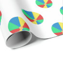 Recherche de ballon de plage papier cadeau Bleu