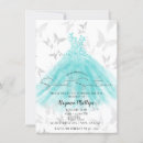 Search for turquoise sweet 16 invitations Silver