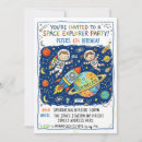 Search for explorers invitations Space adventure