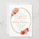 Search for peach and gold wedding invitations Couple
