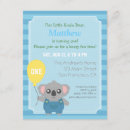 Search for koala bear birthday invitations Party