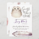Recherche de premier de hibou anniversaire invitations Pour tous
