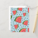 Recherche de pasteque cartes postales Pastèque