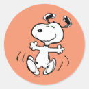 Search for cartoon dancing stickers Peanuts