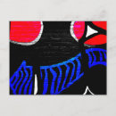 Recherche de graffiti urbain cartes postales Bleu