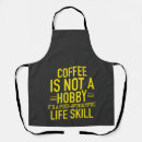 Search for funny coffee aprons Espresso