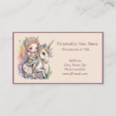 Recherche de fairy business cards Garderie