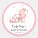 Search for elephant love stickers Pink