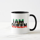 Search for i am the queen mugs African