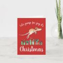 Search for kangaroo christmas cards Animal