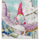 Search for christmas tree shower curtains Gnome