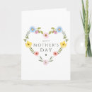 Search for wildflower mothers day cards Pink