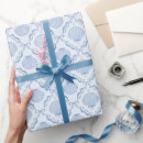 Search for coastal wrapping paper Blue