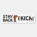 Search for stay back bumper stickers Warning
