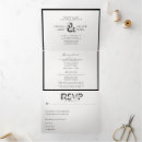 Search for black and white floral invitations Unique