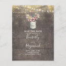 Search for gold floral save the dates Rustic