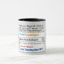 Search for funny psychologist mugs Psychology