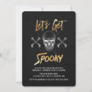 Recherche de peur invitations Typographie