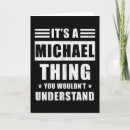 Search for michael cards Fun
