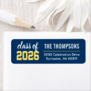 Search for class of 2021 return address labels Modern