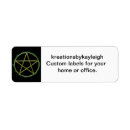 Search for wicca return address labels Pentacle