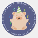 Search for whimsical bear stickers Boy