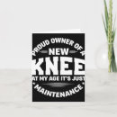 Search for knee replacement get well cards Cute