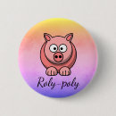 Recherche de porc rose badges Animal