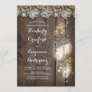 Search for lace engagement party invitations Wood