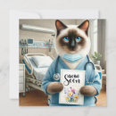 Search for nurse get well cards Cat