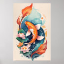 Search for koi fish posters Ponds