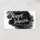Search for post office business cards Black and white