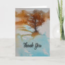 Search for abstract trees cards Watercolor