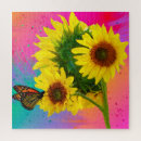 Recherche de sunflower puzzles Summer