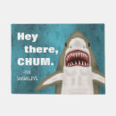 Search for shark doormats Great white shark
