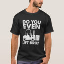Search for do you even lift tshirts Forklift
