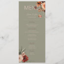 Search for blush and sage green wedding menus Modern