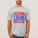 Recherche de religion tshirts Liberté