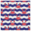 Search for crab fabric Seashore