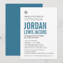 Search for blue denim invitations Minimalist