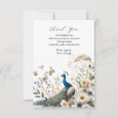 Search for peacock thank you cards Bird