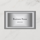 Search for black and silver chrome business cards Elegant