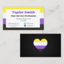 Search for pride business cards Love is love