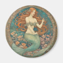 Recherche de mermaid magnets Vintage