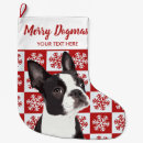 Search for boston terrier christmas stockings For pets