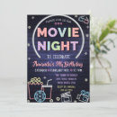 Search for under the stars birthday invitations Movie on lawn