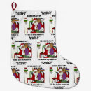 Search for teacher christmas stockings Santa