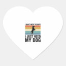 Search for therapy dog stickers Wolf
