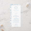 Search for blue menus Vintage