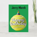 Recherche de tennis birthday cards Sport